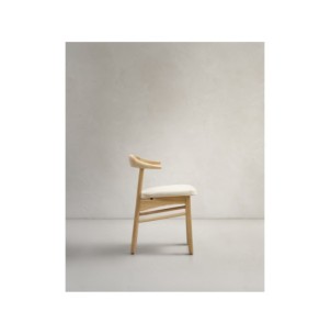 Silla desenfundable Timons de madera maciza de roble con... 2