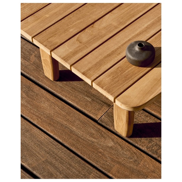 Mesa auxiliar Tirant de madera maciza...