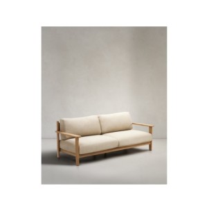 Sofá Tirant 3 plazas de madera maciza de teca 212 cm FSC... 2