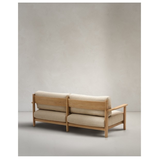 Sofá Tirant 3 plazas de madera maciza...