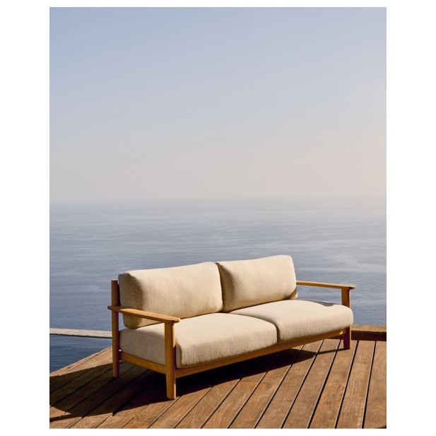 Sofá Tirant 3 plazas de madera maciza...