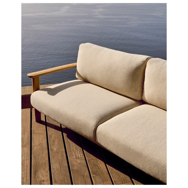 Sofá Tirant 3 plazas de madera maciza...