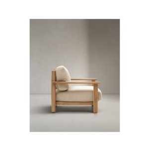 Butaca Tirant de madera maciza de teca FSC 100% - Kave Home 2