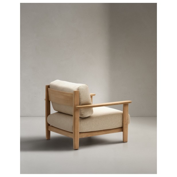 Butaca Tirant de madera maciza de...