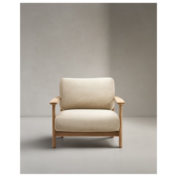 Butaca Tirant de madera maciza de...