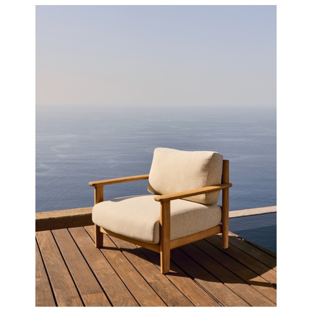 Butaca Tirant de madera maciza de...