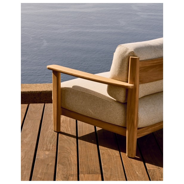 Butaca Tirant de madera maciza de...