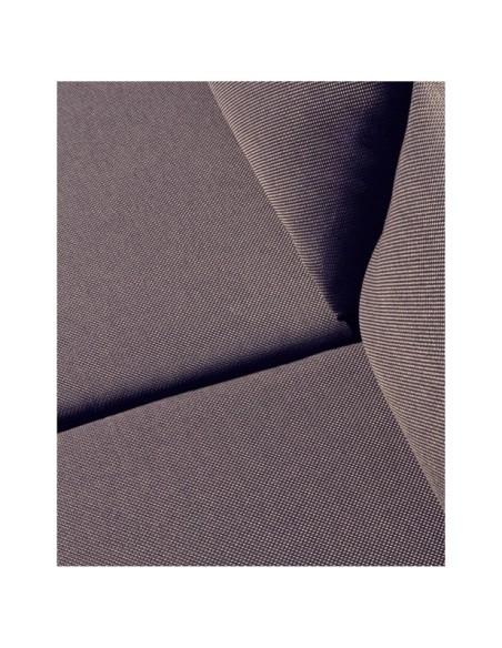 Set Tosqueta sofá rinconero 5 plazas y mesa de aluminio y madera maciza de teca FSC 100% - Kave Home