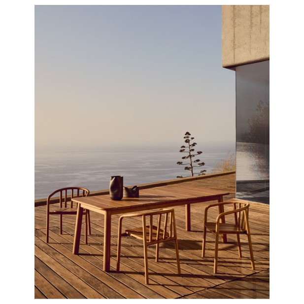 Mesa extensible de exterior Turqueta...