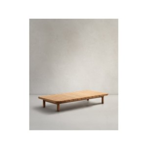 Mesa de centro Turqueta de madera maciza de teca 140 x 70... 2