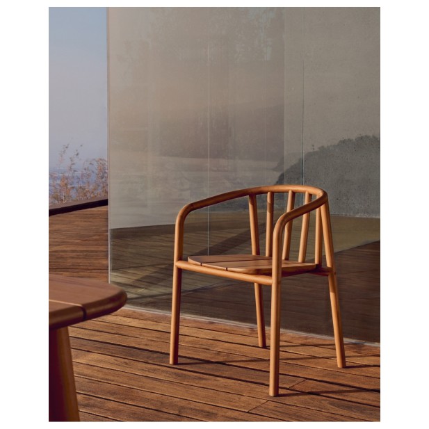 Silla apilable exterior Turqueta de...