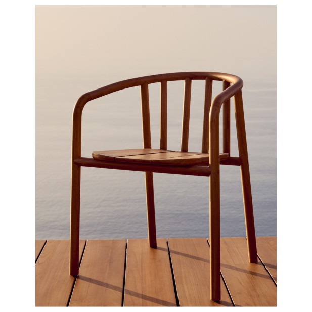 Silla apilable exterior Turqueta de...