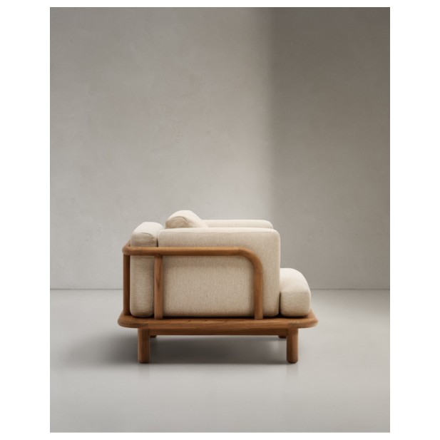 Butaca Turqueta de madera maciza de...