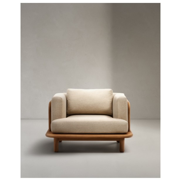 Butaca Turqueta de madera maciza de...