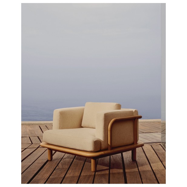 Butaca Turqueta de madera maciza de...