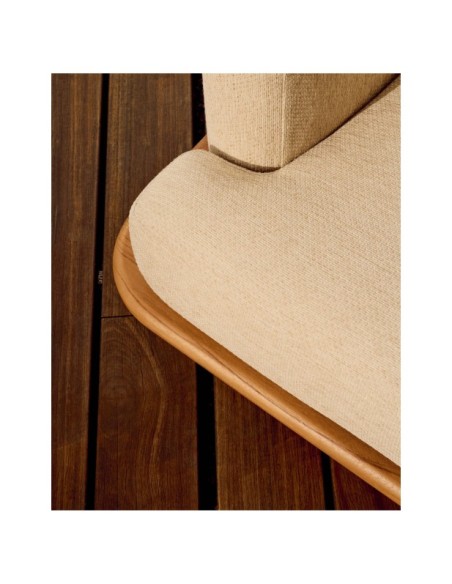 Butaca Turqueta de madera maciza de teca FSC 100% - Kave Home