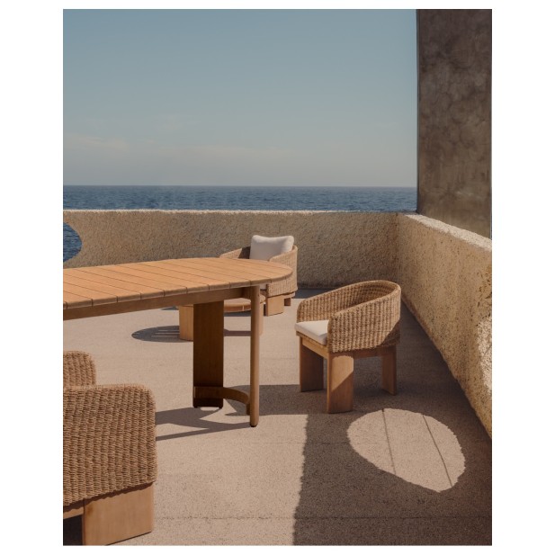 Mesa Xoriguer de madera maciza de...