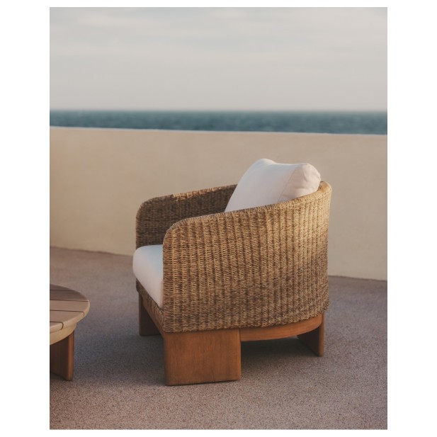 Butaca Xoriguer de ratán sintético y...