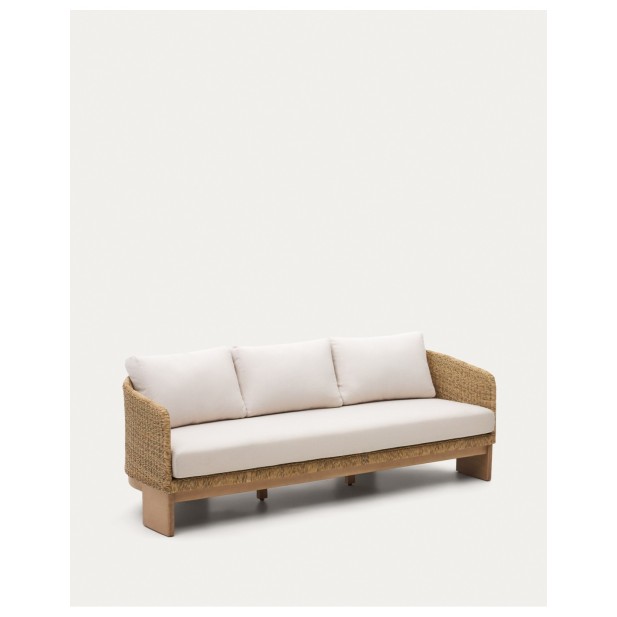 Sofá Xoriguer de 3 plazas de ratán...