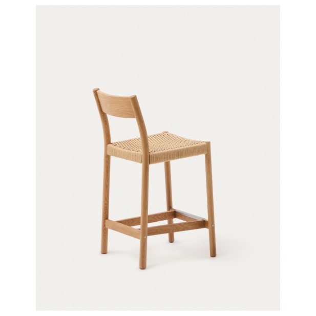 Taburete Yalia respaldo madera maciza...