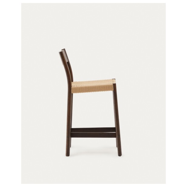 Taburete Yalia respaldo madera maciza...