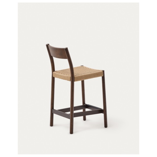 Taburete Yalia respaldo madera maciza...