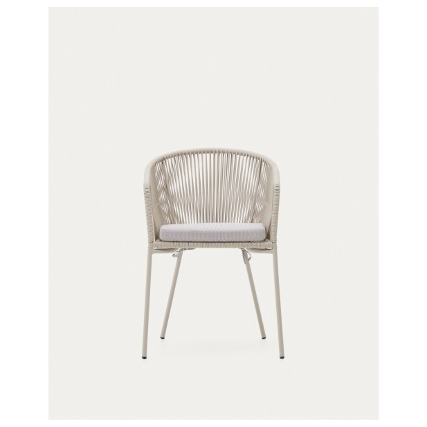 Silla Yanet de cuerda sintética crudo...