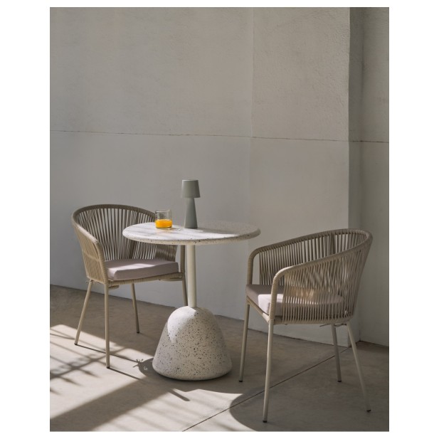 Silla Yanet de cuerda sintética crudo...