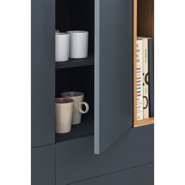 Mueble Auxiliar CORVO, Gris Antracita... Mueble Auxiliar CORVO, Gris Antracita...