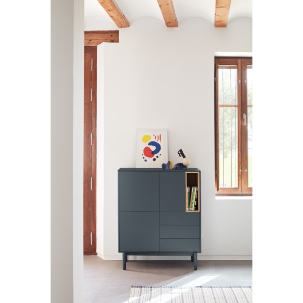 Mueble Auxiliar CORVO, Gris Antracita... Mueble Auxiliar CORVO, Gris Antracita...