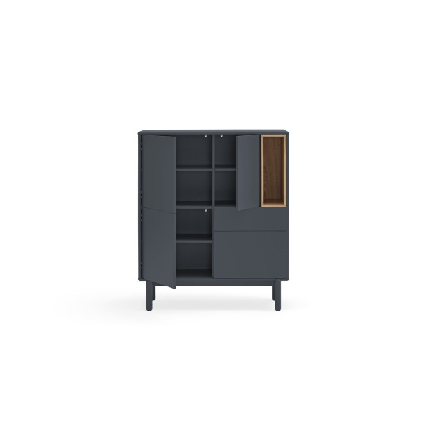 Mueble Auxiliar CORVO, Gris Antracita... Mueble Auxiliar CORVO, Gris Antracita...
