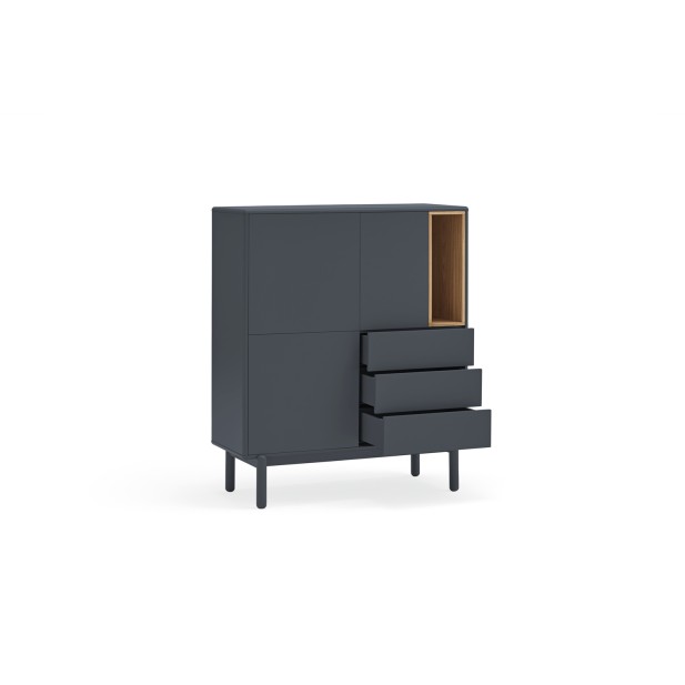 Mueble Auxiliar CORVO, Gris Antracita... Mueble Auxiliar CORVO, Gris Antracita...