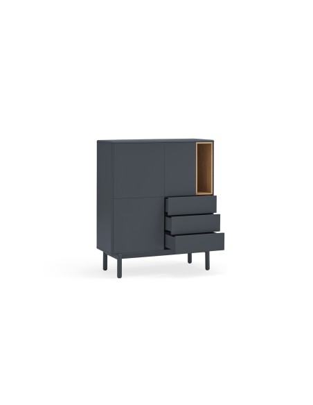 Mueble Auxiliar CORVO, Gris Antracita - Teulat