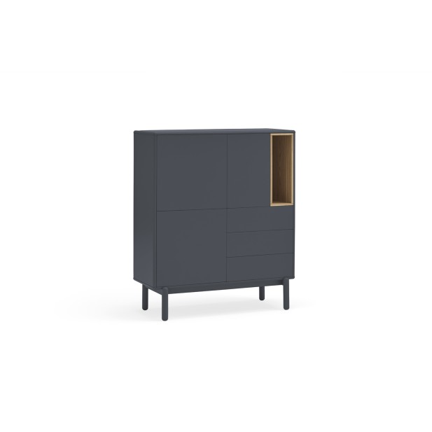 Mueble Auxiliar CORVO, Gris Antracita... Mueble Auxiliar CORVO, Gris Antracita...