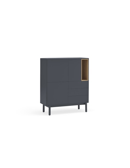 Mueble Auxiliar CORVO, Gris Antracita - Teulat
